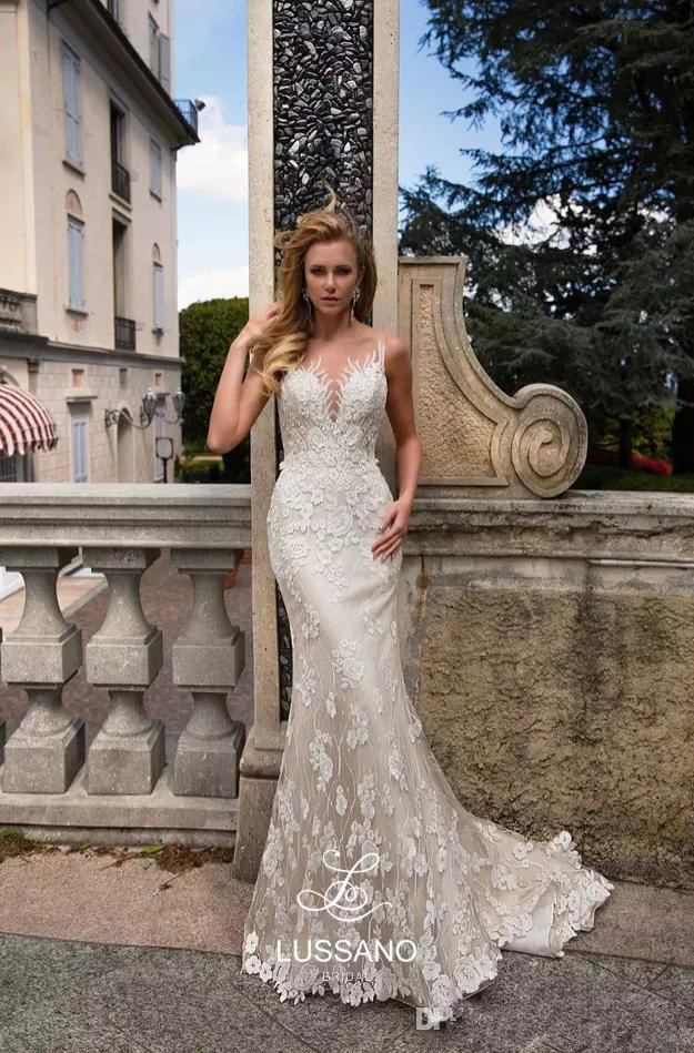 Sheer Mesh Top Lace Mermaid Wedding Dresses 2020 Tulle Applique Sweep Train Beach Wedding Bridal Gowns Plus Size Vestido de noiva, Same as image
Sheer Mesh Top Lace Mermaid Wedding Dresses 2020 Tulle Applique Sweep Train Beach Wedding Bridal Gowns Plus Size Vestido de noiva, Same as image