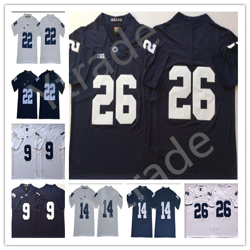 Saquon Barkley 2019 Penn State Nittany Lions Football 14 Sean Clifford 1 KJ Hamler 22 Akeel Lynch 9 Trace McSorley PSU Big College Jersey, #14 blue
Saquon Barkley 2019 Penn State Nittany Lions Football 14 Sean Clifford 1 KJ Hamler 22 Akeel Lynch 9 Trace McSorley PSU Big College Jersey, #14 blue