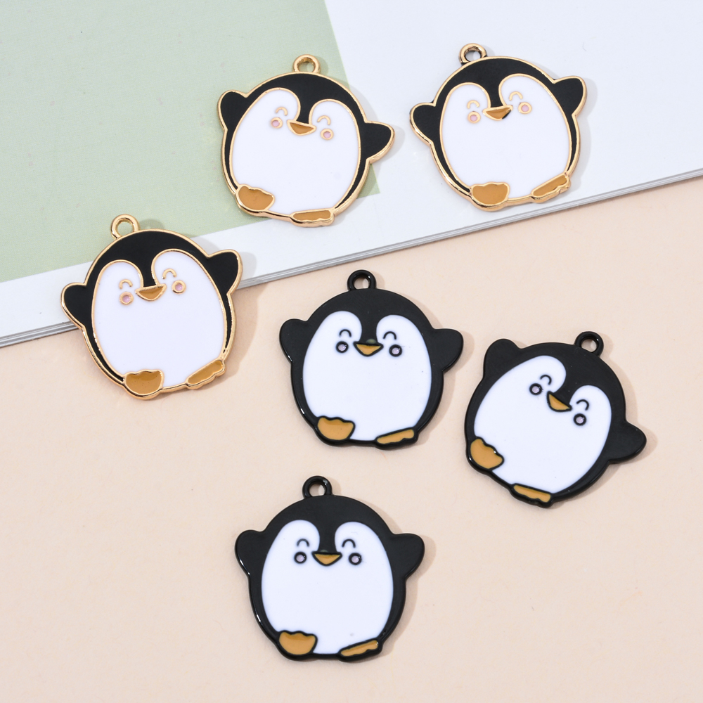 10PCS/Lot of Alloy Cartoon Penguin Charms for Jewelry Making and Crafting Charm Fashion Pendant Bracelet Necklace
10PCS/Lot of Alloy Cartoon Penguin Charms for Jewelry Making and Crafting Charm Fashion Pendant Bracelet Necklace