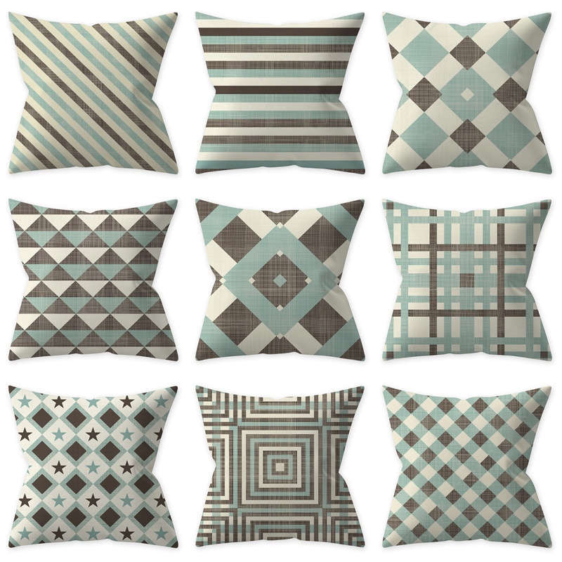 2 PCS geometric patterns pillow case decor pillows sofa cushion cover coussin noel cushion cover plushcushion set, See chart
2 PCS geometric patterns pillow case decor pillows sofa cushion cover coussin noel cushion cover plushcushion set, See chart