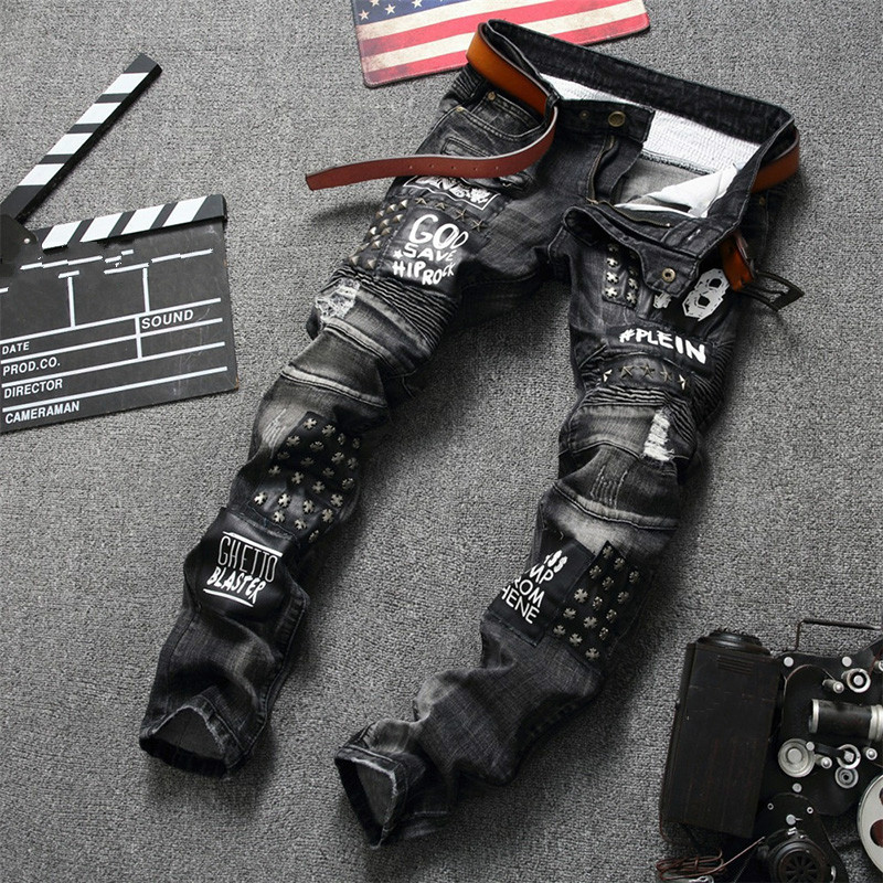 2020 New Fashion Men's Hole Jeans Hip-hop Slim Men Jeans Fashion Skinny Men Clothes, Black
2020 New Fashion Men's Hole Jeans Hip-hop Slim Men Jeans Fashion Skinny Men Clothes, Black