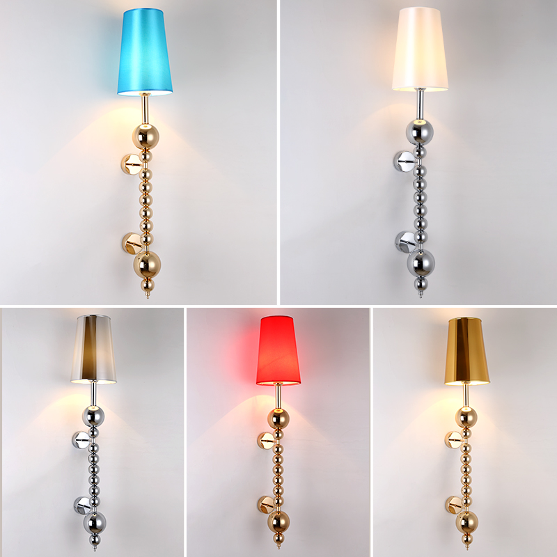 Modern Plating Chrome Gold Luster Metal Ball Wall Lamp Luxtry Home Living Room Corridor Background Wall Light lamparas de pared
Modern Plating Chrome Gold Luster Metal Ball Wall Lamp Luxtry Home Living Room Corridor Background Wall Light lamparas de pared