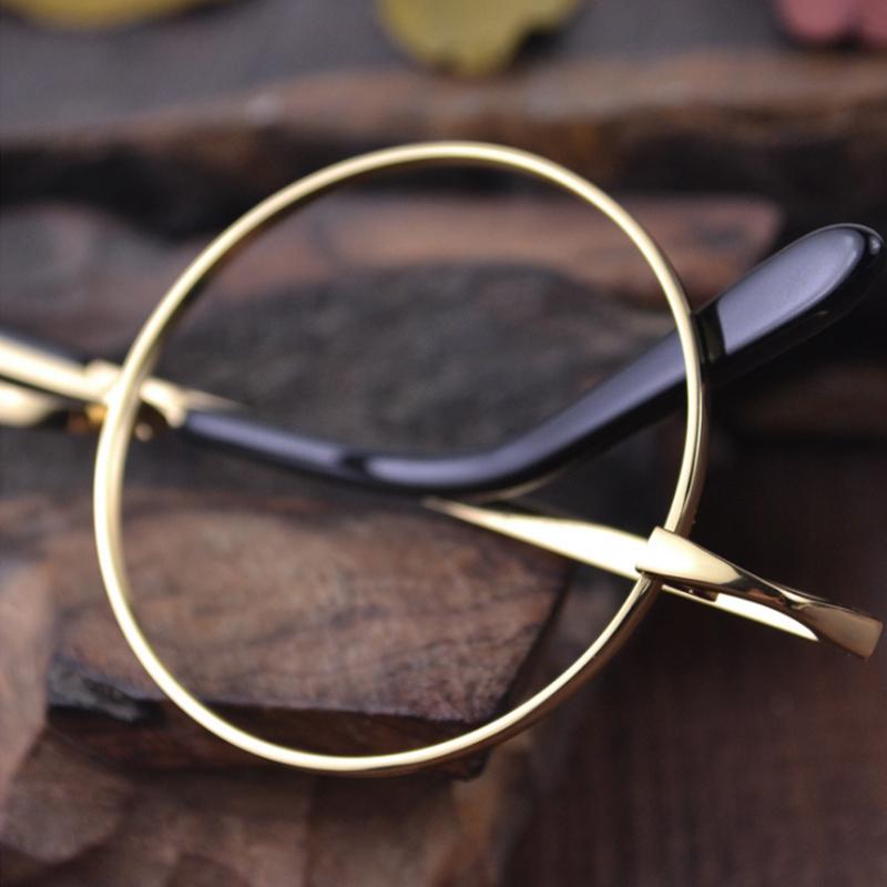 Eyeglasses Frame Men Women Round Titanium Computer Glasses Spectacle Frame For Clear Lens Male