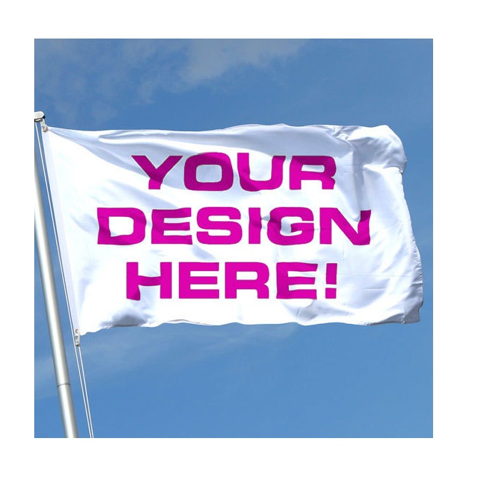 Custom Flag 6x4 Feet Custom Logo Printed Flag Banners 180x120cm Hot Selling Any Color Design with Cheap Price
Custom Flag 6x4 Feet Custom Logo Printed Flag Banners 180x120cm Hot Selling Any Color Design with Cheap Price