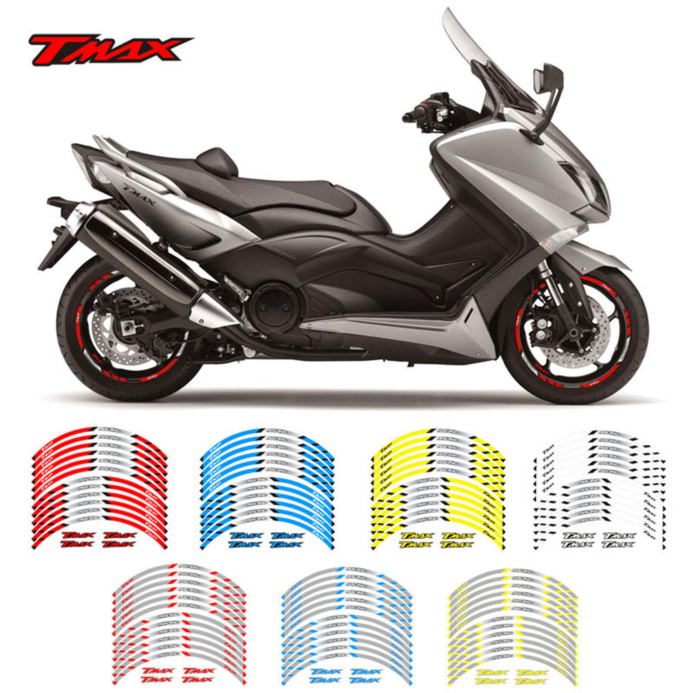 New high quality 12 Pcs Fit motorcycle wheel sticker stripe reflective rim applique for Yamaha TMAX 500 530
New high quality 12 Pcs Fit motorcycle wheel sticker stripe reflective rim applique for Yamaha TMAX 500 530