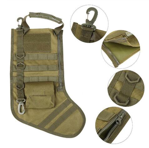 Hanging Tactical Molle Christmas Stocking Bag Dump Drop Pouch Utility Storage Bag Combat Hunting Magazine Pouches