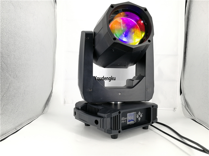 Disco mini LED Sharking heads beam light 80w rgbw 4in 1 super led beam moving head light for stage