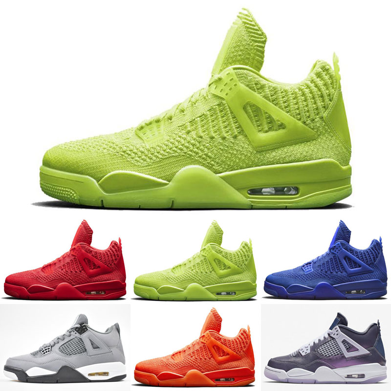 2019 New Knit 4 Fly University Red Hyper Royal Blue Total Orange Volt Knit Basketball Shoes Men 4s Knitting Sneakers High Quality
2019 New Knit 4 Fly University Red Hyper Royal Blue Total Orange Volt Knit Basketball Shoes Men 4s Knitting Sneakers High Quality
