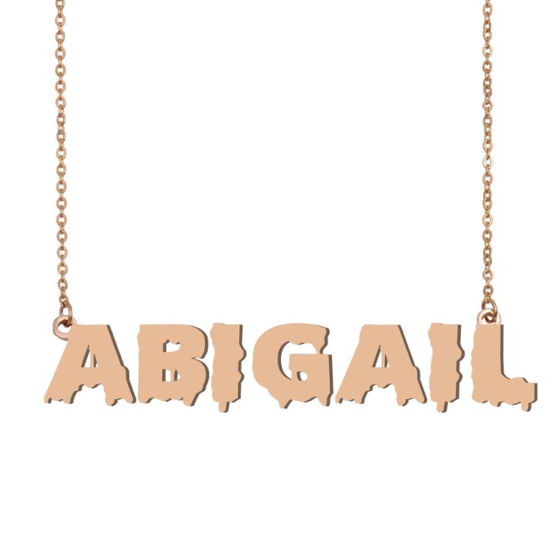 abigail Name Necklace , Cool Bloody Art Name Necklace for Halloween and Santa's Jewelry Gift for Kids Boys Girls
abigail Name Necklace , Cool Bloody Art Name Necklace for Halloween and Santa's Jewelry Gift for Kids Boys Girls