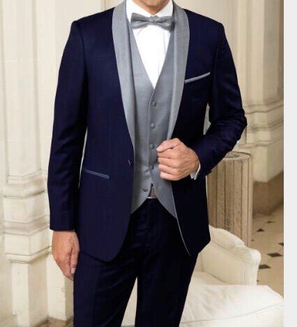 Fashionable One Button Groomsmen Shawl Lapel Groom Tuxedos Men Suits Wedding/Prom/Dinner Best Man Blazer(Jacket+Pants+Tie+Vest) 552, Same as image
Fashionable One Button Groomsmen Shawl Lapel Groom Tuxedos Men Suits Wedding/Prom/Dinner Best Man Blazer(Jacket+Pants+Tie+Vest) 552, Same as image