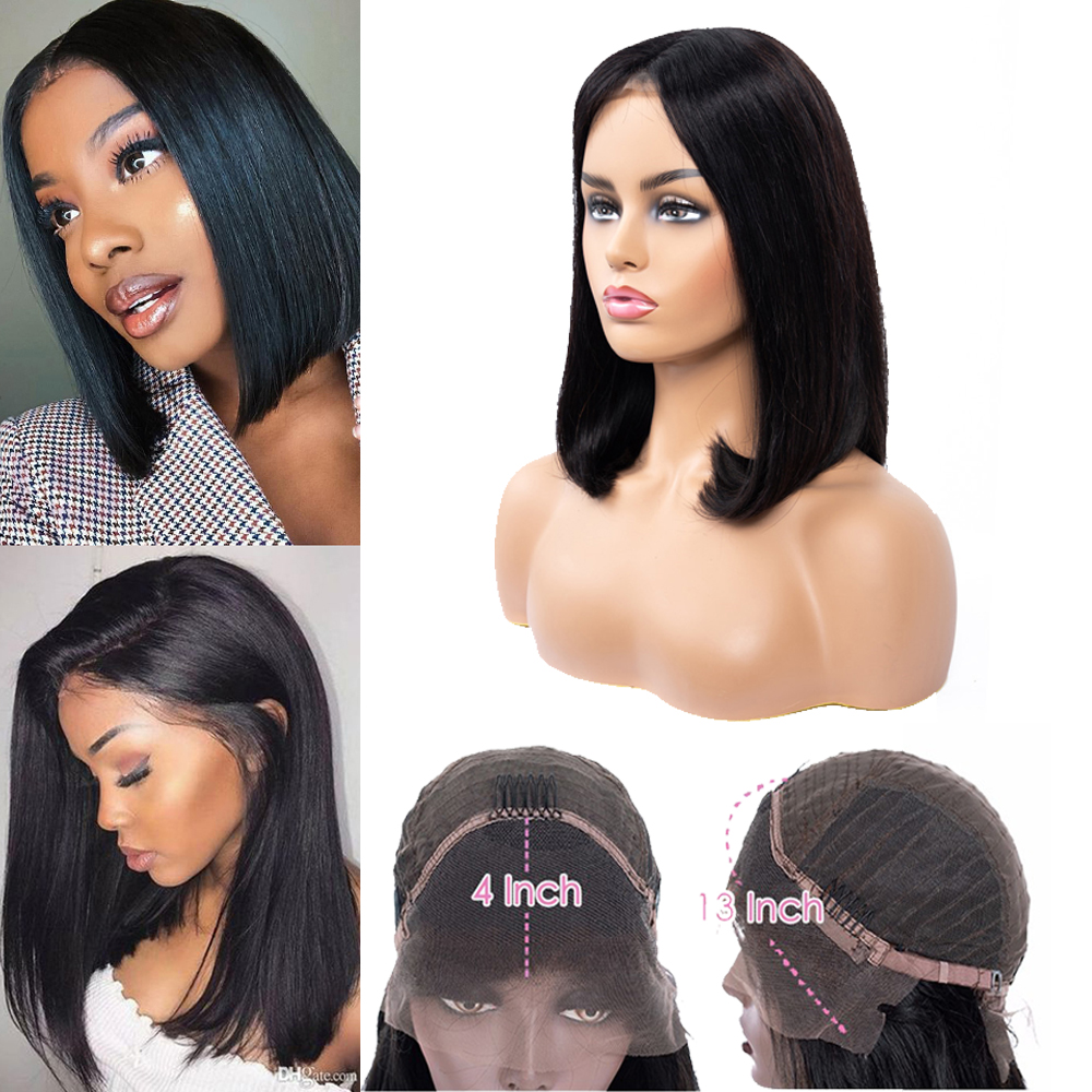 9A Brazlian Human Hair Short Bob Ear To Ear Lace Lace Frontal Wigs 13x4 Straight Lace Closure Wig 150% Density, Natural color
9A Brazlian Human Hair Short Bob Ear To Ear Lace Lace Frontal Wigs 13x4 Straight Lace Closure Wig 150% Density, Natural color