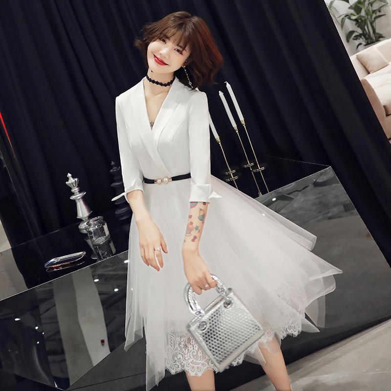 White Party Evening Short Cheongsam Sexy Slim Dress Marriage Gown Chinese Style Wedding Qipao Lady Clothes Vestido XS-3XL
White Party Evening Short Cheongsam Sexy Slim Dress Marriage Gown Chinese Style Wedding Qipao Lady Clothes Vestido XS-3XL