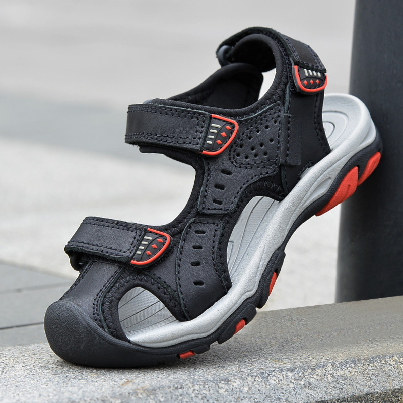 High Quality Children's Sandals Summer Boys Shoes Breathable Closed Toe Flat Heels Sandal For Girls Casual Slippers Sandalias, Brown size 31-37
High Quality Children's Sandals Summer Boys Shoes Breathable Closed Toe Flat Heels Sandal For Girls Casual Slippers Sandalias, Brown size 31-37