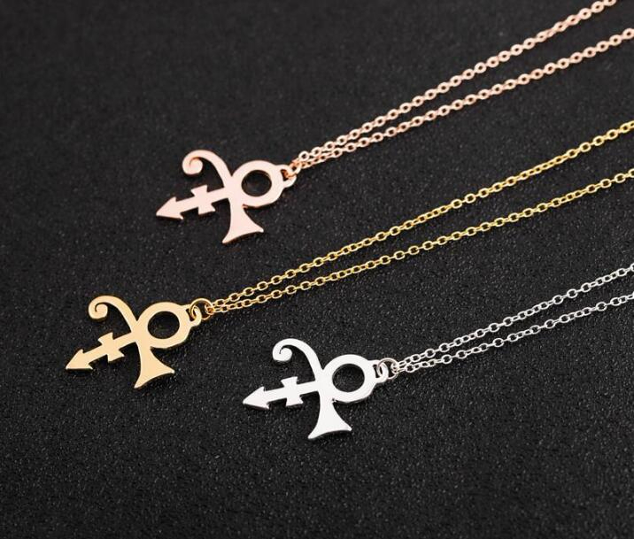 30 Little Prince Guitar Memorial Love Symbol music Necklace Le Petit Prince Rogers Nelson Artist Singer Necklace for Women
