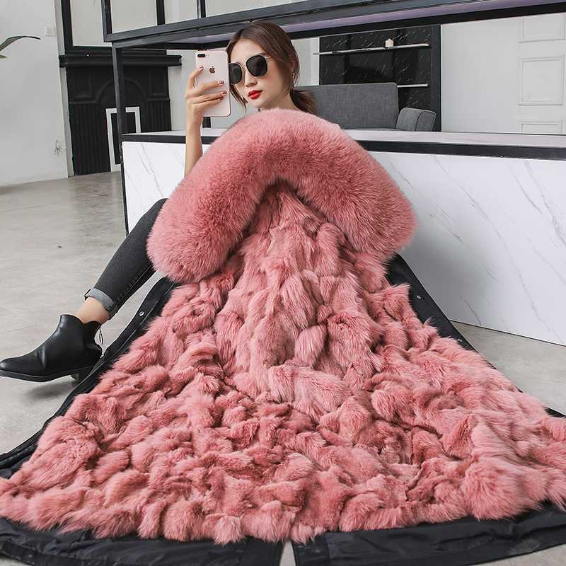 Off-season Promotion Winter Coat Women 2020 New Real Fur Liner Detachable Fur Coat Xlong Hooded Parkas Plus Size Female, Middle long purple
Off-season Promotion Winter Coat Women 2020 New Real Fur Liner Detachable Fur Coat Xlong Hooded Parkas Plus Size Female, Middle long purple