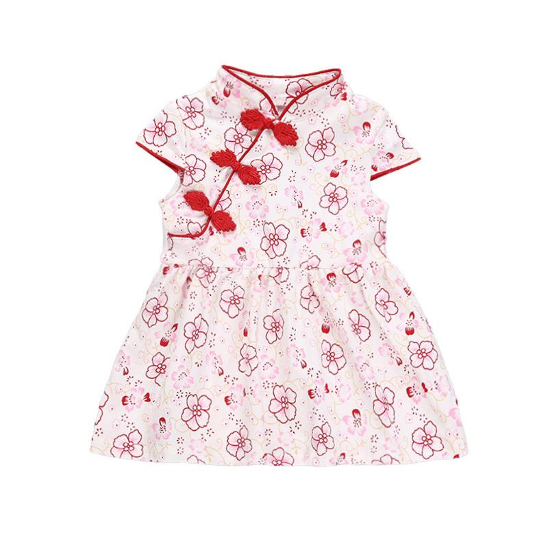 LONSANT Toddler Baby Girl Summer Dresses Cheongsam Chinese Traditional Style Floral Pattern Dress Vestidos cute girls Mini dress, Rd
LONSANT Toddler Baby Girl Summer Dresses Cheongsam Chinese Traditional Style Floral Pattern Dress Vestidos cute girls Mini dress, Rd