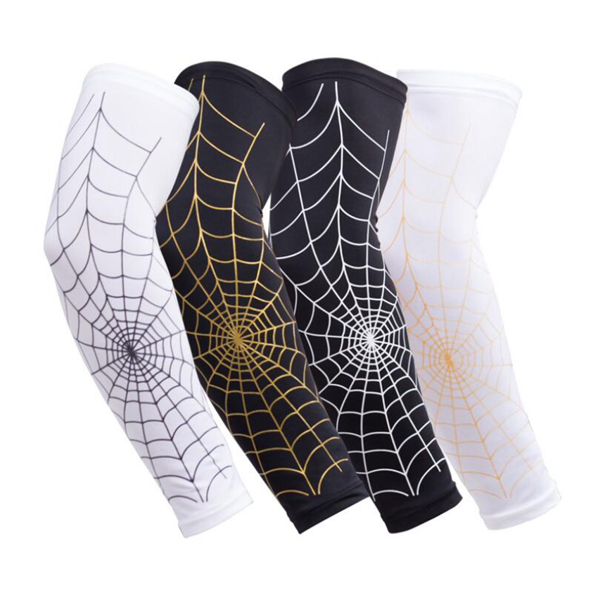 Sports Elbow Pads Running Cycling Arm Warmer UV Protection Basketball Spider web Arm Sleeve Non-slip Bicycle Arm Cover LJJZ76, Multi
Sports Elbow Pads Running Cycling Arm Warmer UV Protection Basketball Spider web Arm Sleeve Non-slip Bicycle Arm Cover LJJZ76, Multi