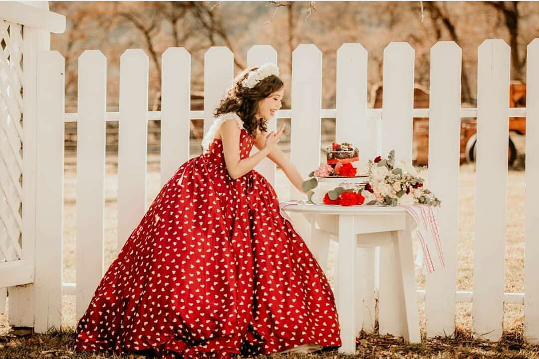 Hot Sell Red Pageant Gowns Square Sleeveless Printed Lace Flower Girl Dress Ruched Tulle Sweep Train Custom Made Cheap Birthday Gown
