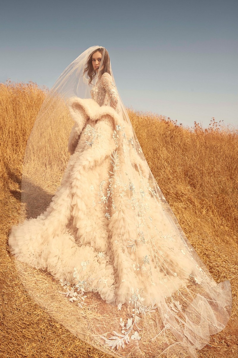 Lace A Line Wedding Dresses With Luxury Detachable Train Scoop Long Sleeve Appliqued Bridal Gowns Floor Length Lastest Wedding Dress