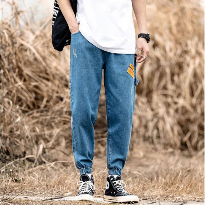 Blue Mens Jeans Summer Thin Casual Trousers Pants Drawstring Patches Ankle length Fashion Jeans Male
Blue Mens Jeans Summer Thin Casual Trousers Pants Drawstring Patches Ankle length Fashion Jeans Male