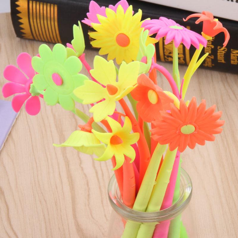 Korean Cute Flower Ball Pens Office Gel Pen Student School Supplies Writing Stationery Toy Home Decor
Korean Cute Flower Ball Pens Office Gel Pen Student School Supplies Writing Stationery Toy Home Decor