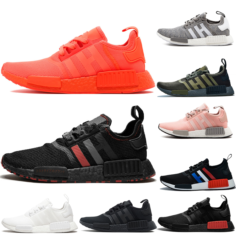 Triple Red Black White NMD R1 Jogging Mesh Shoes Women Mens Running Shoes SOLAR RED PINK Oreo OG Japan Olive Grey NMDS sneakers
Triple Red Black White NMD R1 Jogging Mesh Shoes Women Mens Running Shoes SOLAR RED PINK Oreo OG Japan Olive Grey NMDS sneakers
