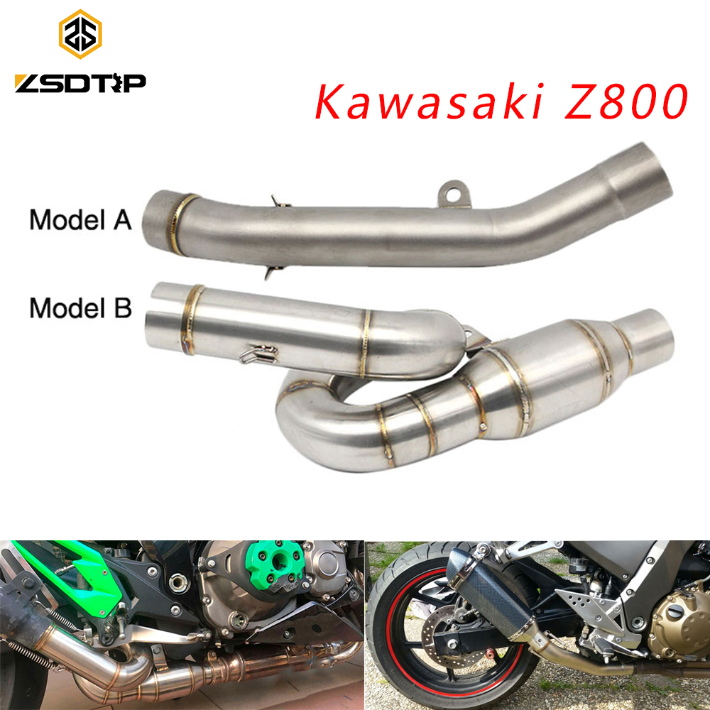 ZSDTRP Motorcycle Exhaust Middle Pipe Link Pipe Connector Adapter Fit for Z800 2013-2017 Exhaust Middle Link
ZSDTRP Motorcycle Exhaust Middle Pipe Link Pipe Connector Adapter Fit for Z800 2013-2017 Exhaust Middle Link