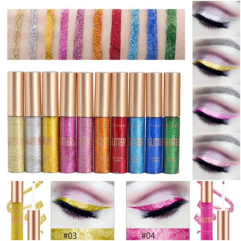 10pcs Colorful Shiny Liquid Eyeliner Matte Tint Long Lasting Waterproof Makeup Eye shadow Eye Liner Liquid Cosmetics Smooth Tool, 10pcs eyeliner
10pcs Colorful Shiny Liquid Eyeliner Matte Tint Long Lasting Waterproof Makeup Eye shadow Eye Liner Liquid Cosmetics Smooth Tool, 10pcs eyeliner