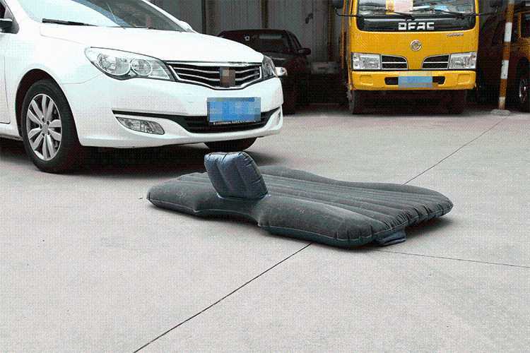 Car Air Inflatable Travel Mattress Bed Universal for Back Seat Multi functional Sofa Pillow Outdoor Camping Mat Cushion j10