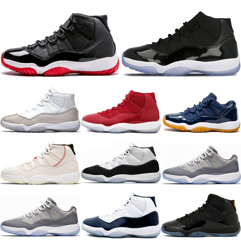 Newest 11s Bred Basketball Shoes for Men Women Metallic-Silver Gym Red Prom Night Concord 45 Cool Grey Platinum Tint mens trainers
Newest 11s Bred Basketball Shoes for Men Women Metallic-Silver Gym Red Prom Night Concord 45 Cool Grey Platinum Tint mens trainers