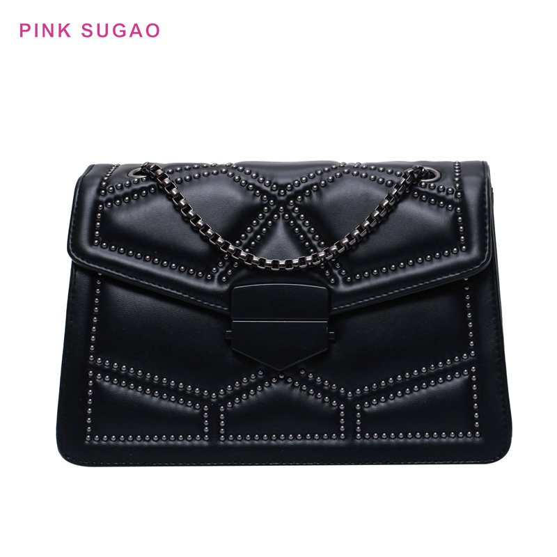 Pink Sugao designer luxury chain bags women shoulder bag new fashion BRW crossbody bag with rivet purse lady shoulder bag pu leather
Pink Sugao designer luxury chain bags women shoulder bag new fashion BRW crossbody bag with rivet purse lady shoulder bag pu leather