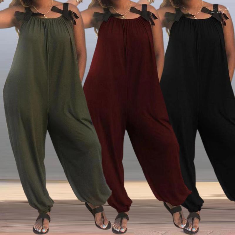 Beach Summer Playsuits Rompers Women Solid Loose Casual Jumpsuits Knot Bow Designer Female, Red
Beach Summer Playsuits Rompers Women Solid Loose Casual Jumpsuits Knot Bow Designer Female, Red