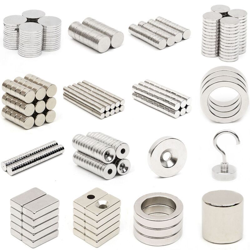 imanes 50pcs 8x6mm magnet disc rods ndfeb teaching d8*6 super strong rare earth 8x6 neodymium magnets d8x6 8*6 refrigerator magnet neo