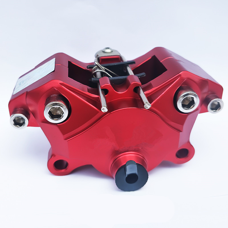 Universal motorcycle brake caliper 64mm mounting hole distance with 32mm * 2 piston modification
Universal motorcycle brake caliper 64mm mounting hole distance with 32mm * 2 piston modification
