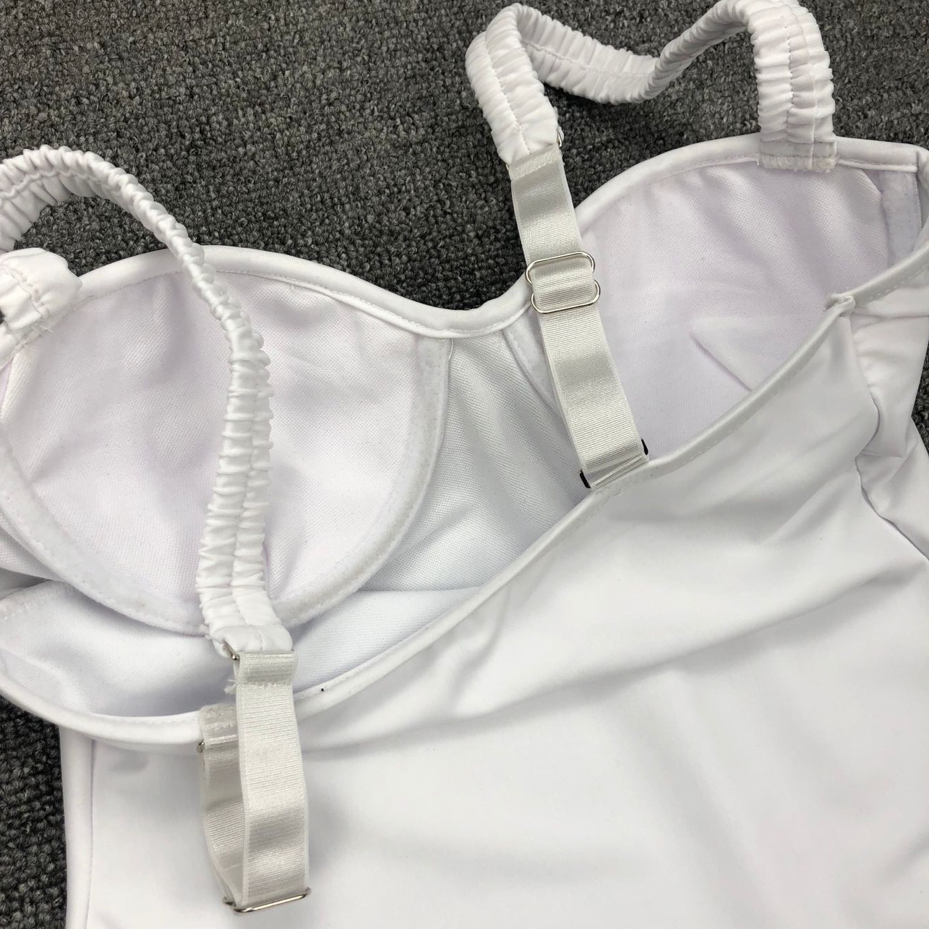 Buttonhole black swimsuit 2019 adjustable swimwear female Bandage sexy summer beachwear Micro bikini set thong two-piece suitSexy One Piece