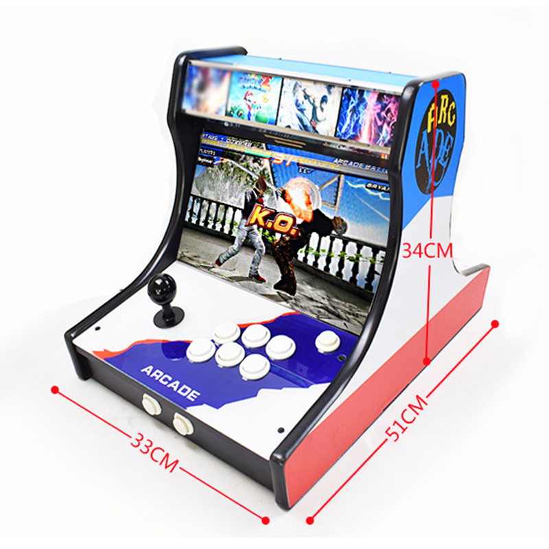 

wifi version Pandora box 9 9D 3D arcade video game console 1 2448 in 1 customized 14 inch bartop arcade machine Free DHL