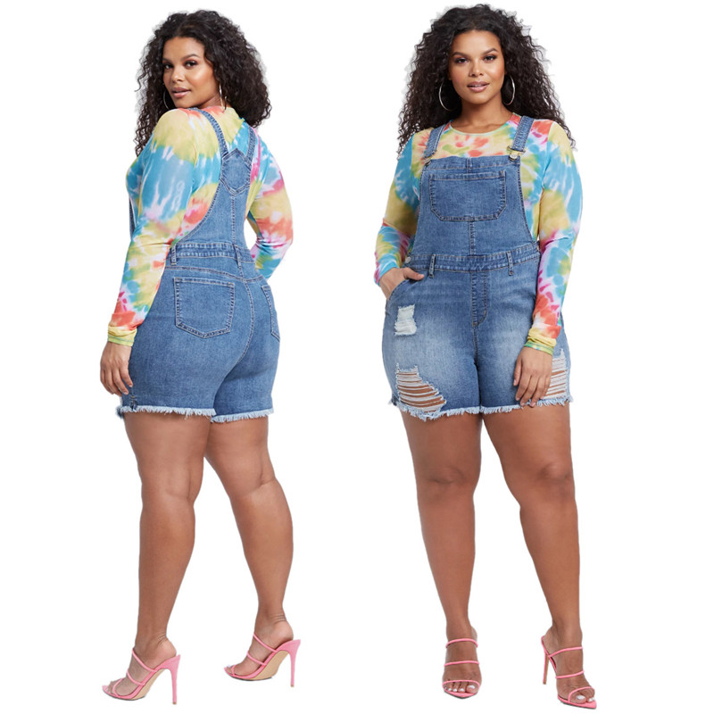 2020 Denim Jumpsuits Women Shorts Casual Hole Solid Bodysuits Short Jeans Sling Jumpsuits Free Shipping Wholesale Dropshpping, Sky blue
2020 Denim Jumpsuits Women Shorts Casual Hole Solid Bodysuits Short Jeans Sling Jumpsuits Free Shipping Wholesale Dropshpping, Sky blue