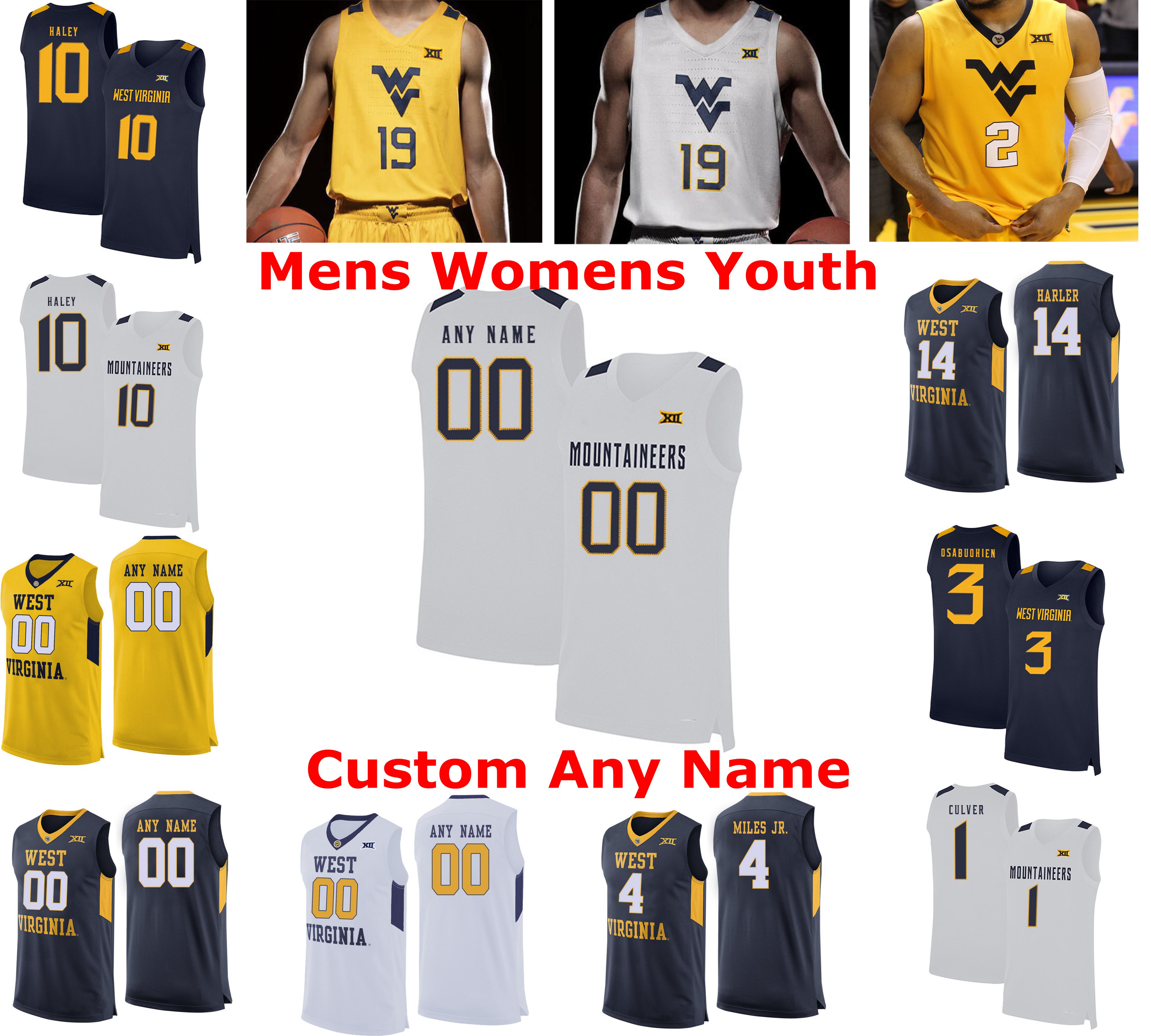 West Virginia Mountaineers Jerseys Taz Sherman Jersey Chase Harler Sean McNeil Logan Routt Jerry West NCAA Basketball Jerseys Custom Stitch, Black
West Virginia Mountaineers Jerseys Taz Sherman Jersey Chase Harler Sean McNeil Logan Routt Jerry West NCAA Basketball Jerseys Custom Stitch, Black