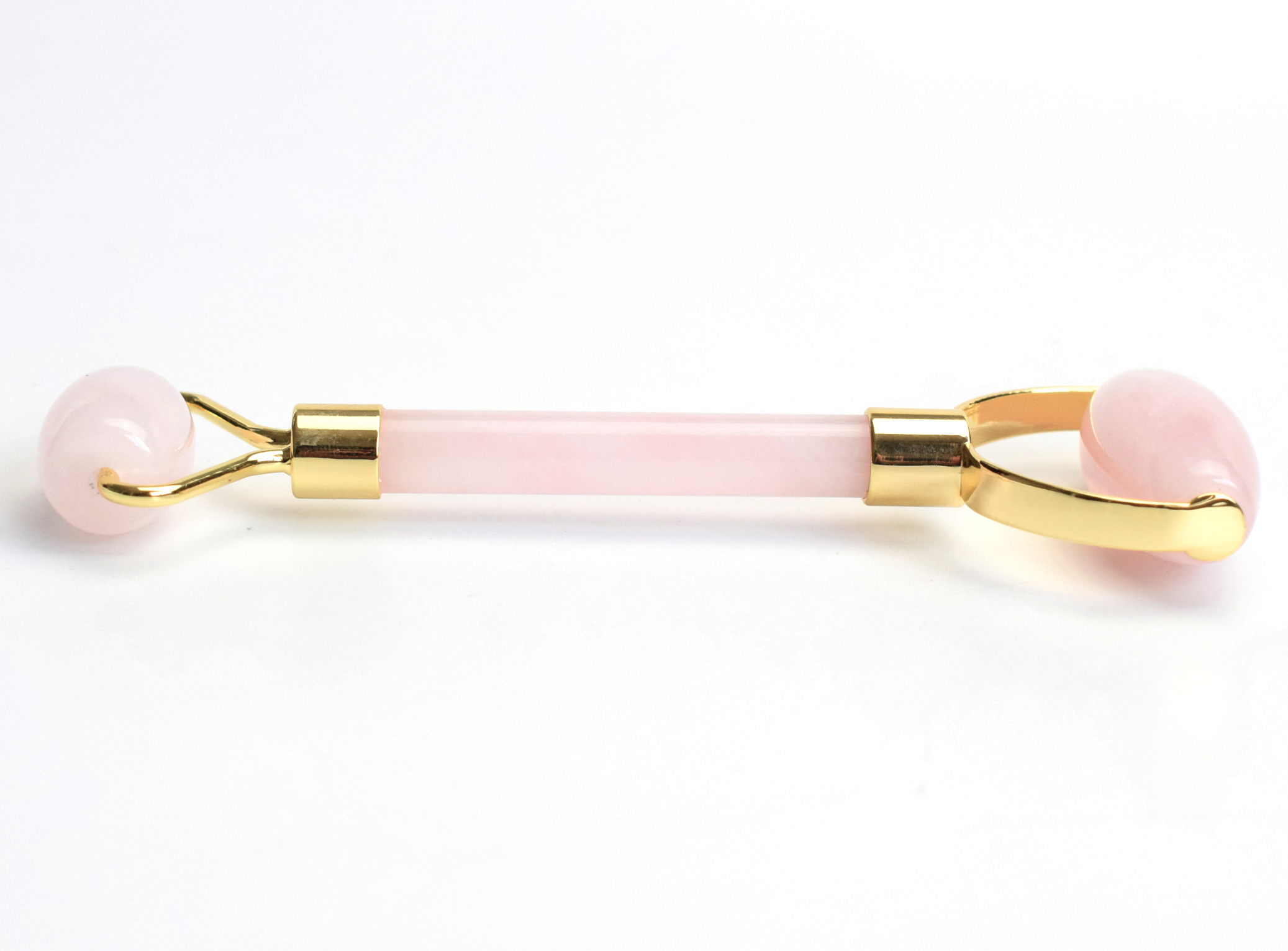 Natural Chakra Rose Quartz Massage Stone Carved Reiki Crystal Healing Gua Sha Beauty Roller Facial Massor Stick