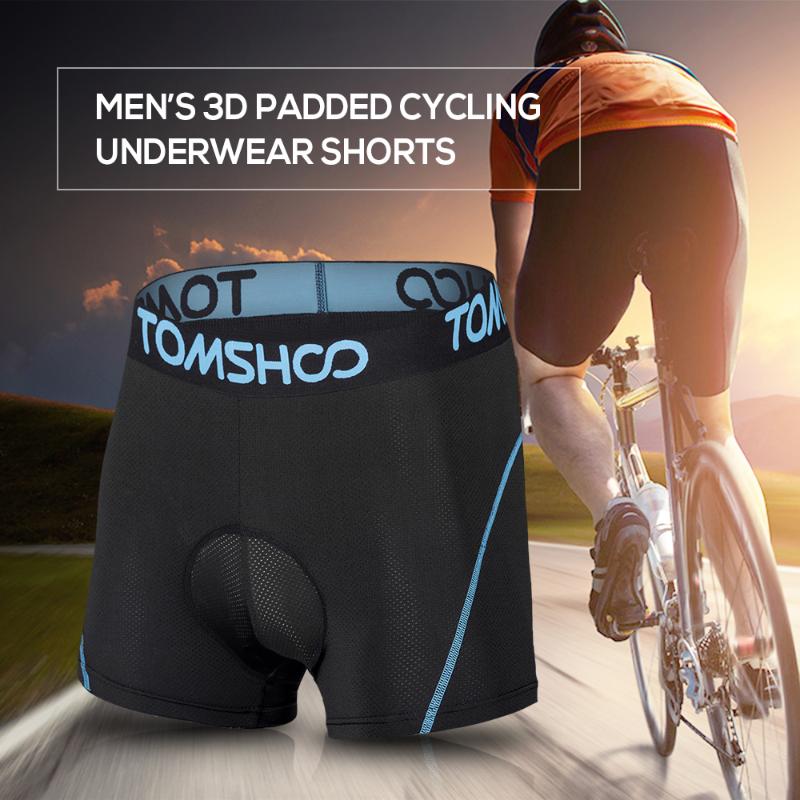 TOMSHOO Men' 3D Padded Bicycle Cycling Underwear Breathable Lightweight Bike Riding Cycling Shorts Underpants, Black
TOMSHOO Men' 3D Padded Bicycle Cycling Underwear Breathable Lightweight Bike Riding Cycling Shorts Underpants, Black