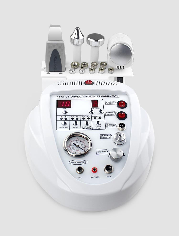 4 in 1 Diamond Microdermabrasion Machine Dermabrasion Anti Aging Wrinkle Skincare Blackhead Remover Exfoliator for Salon Use