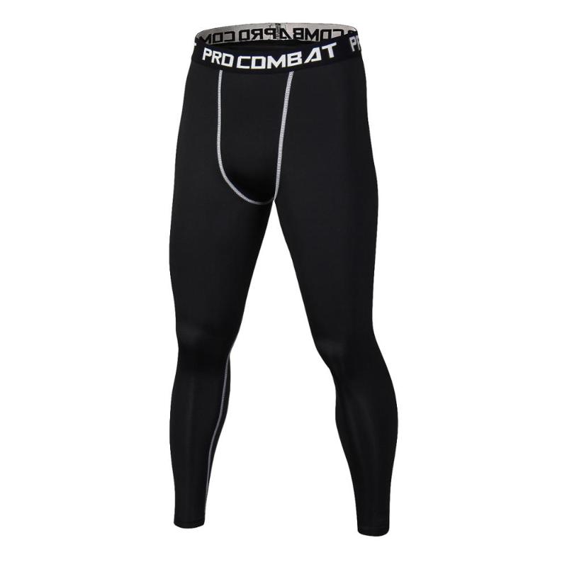 Men Pants Workout Fitness Compression Leggings Pants 3D Print Quick Dry Skinny Tights Crossfit Bodybuilding Trouser MMA
