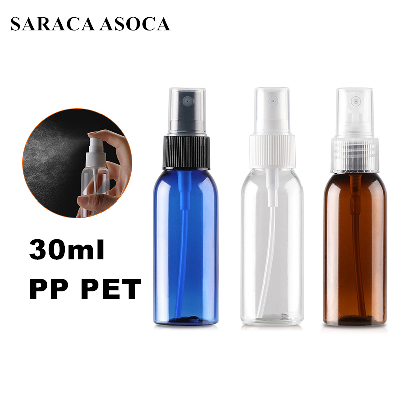 30ml Plastic Spray Bottle PP PET Clear White Brown Color Bottle Round Shoulder Automizer For Medical Laboratory Use 100pcs/ lot
30ml Plastic Spray Bottle PP PET Clear White Brown Color Bottle Round Shoulder Automizer For Medical Laboratory Use 100pcs/ lot
