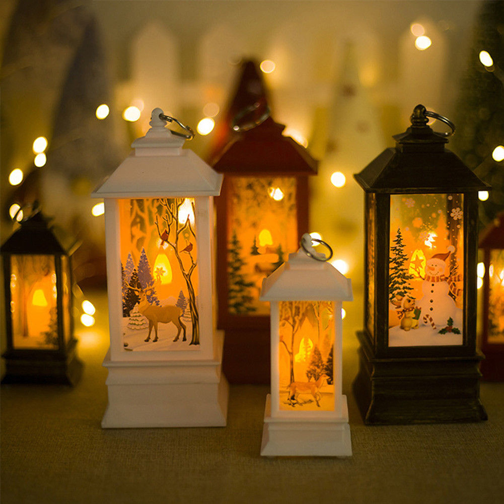 Santa Claus, Snowman, Elk Pattern Christmas Ornament Decor Christmas Vintage Candle Party Holder Hanging Lanterns
Santa Claus, Snowman, Elk Pattern Christmas Ornament Decor Christmas Vintage Candle Party Holder Hanging Lanterns