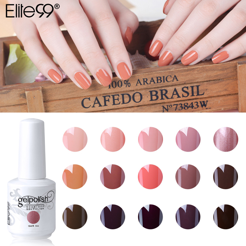 Elite99 15ml Gelpolish Nude Color Series Gel Varnishes Soak Off UV LED Gel Nail Polish Nail Art Semi Permanent Polish, 510
Elite99 15ml Gelpolish Nude Color Series Gel Varnishes Soak Off UV LED Gel Nail Polish Nail Art Semi Permanent Polish, 510