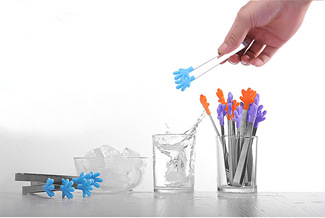 Small Palm Stainless Steel Tongs Creative Silicone Clip Ice Non-Slip Clip Mini Food Clip Silicone Square Cake Barbecue Tool
Small Palm Stainless Steel Tongs Creative Silicone Clip Ice Non-Slip Clip Mini Food Clip Silicone Square Cake Barbecue Tool