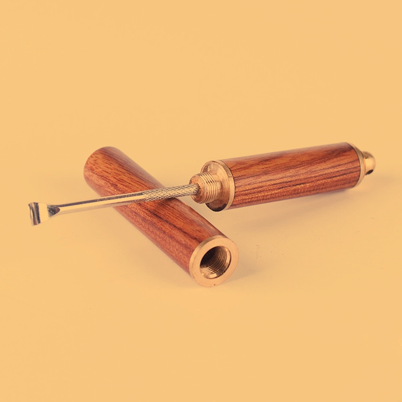 Natural Wood Metal Spoon Snuff Bottle Snorter Sniffer Container Storage Box Case Portable Shovel Scoop For Spice Miller Smoking Tool
Natural Wood Metal Spoon Snuff Bottle Snorter Sniffer Container Storage Box Case Portable Shovel Scoop For Spice Miller Smoking Tool