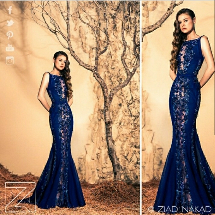 Fashion Ziad Nakad Evening Dresses Appliqued Sequins Lace Bling Beaded Sweep Train Mermaid Prom Dress Sexy Custom Made Cocktail Party Gowns, Dark navy
Fashion Ziad Nakad Evening Dresses Appliqued Sequins Lace Bling Beaded Sweep Train Mermaid Prom Dress Sexy Custom Made Cocktail Party Gowns, Dark navy
