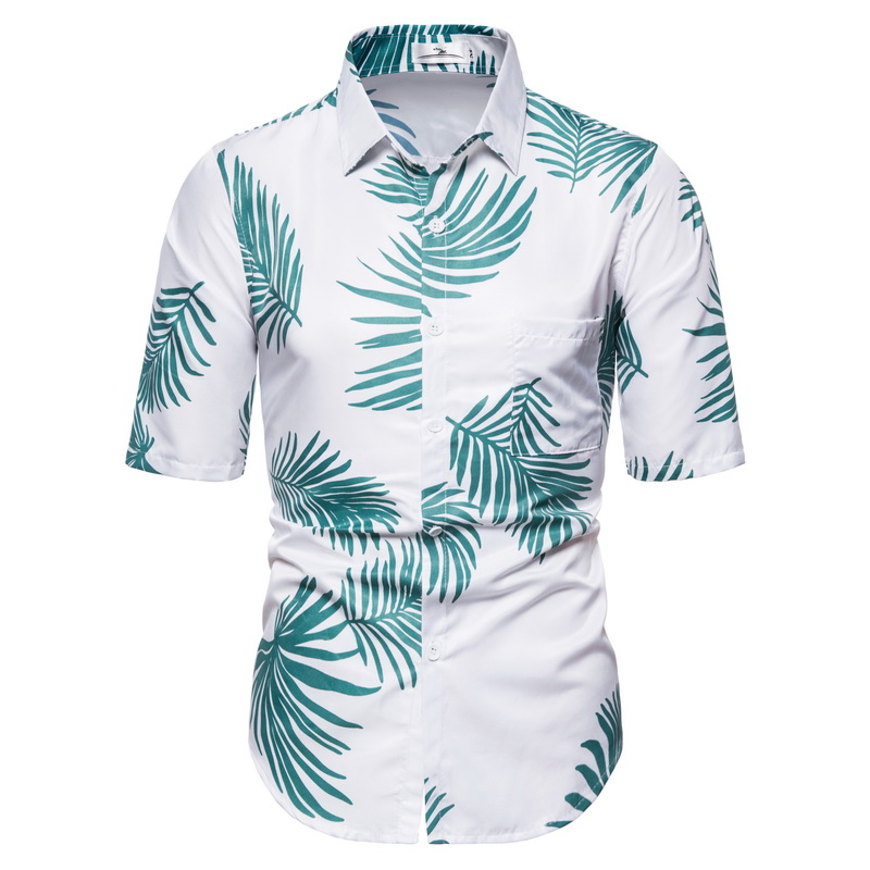 Shirt for Man Hawaiian Style Print Short Sleeve Slim Tops Male Fashion Personality Beach Blouse Summer New 2020, Light blue 2002
Shirt for Man Hawaiian Style Print Short Sleeve Slim Tops Male Fashion Personality Beach Blouse Summer New 2020, Light blue 2002