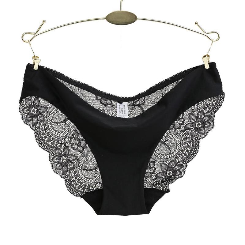 Ladies Underwear Woman Panties Sexy Lace Plus Size Panty Transparent Low-Rise Cotton Briefs Intimates New Hot Sale, White
Ladies Underwear Woman Panties Sexy Lace Plus Size Panty Transparent Low-Rise Cotton Briefs Intimates New Hot Sale, White